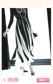 2017-Spring-New-Personality-Black-and-White-Fight-Color-Long-Dress-Stereoscopic-Stripe-Tassel-Slim-L-32793291825