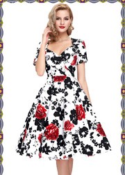 2017-Summer-Party-Swing-Dresses-Women-Rockabilly-50s-60s-Dress-Audrey-Hepburn-Vestidos-Polka-Dots-Re-32549855249