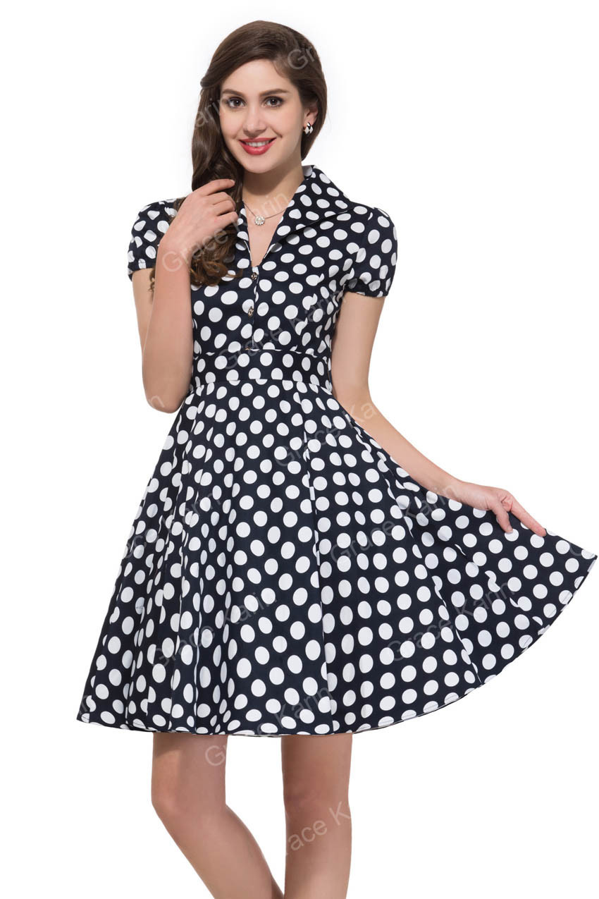 2017-Summer-Style-50s-Vintage-Retro-Rockabilly-Dresses-Swing-Womens-Casual-Party-Picnic-polka-dot-Pl-32425844510