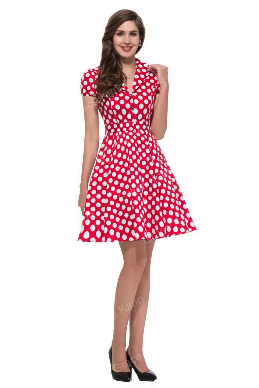 2017-Summer-Style-50s-Vintage-Retro-Rockabilly-Dresses-Swing-Womens-Casual-Party-Picnic-polka-dot-Pl-32425844510