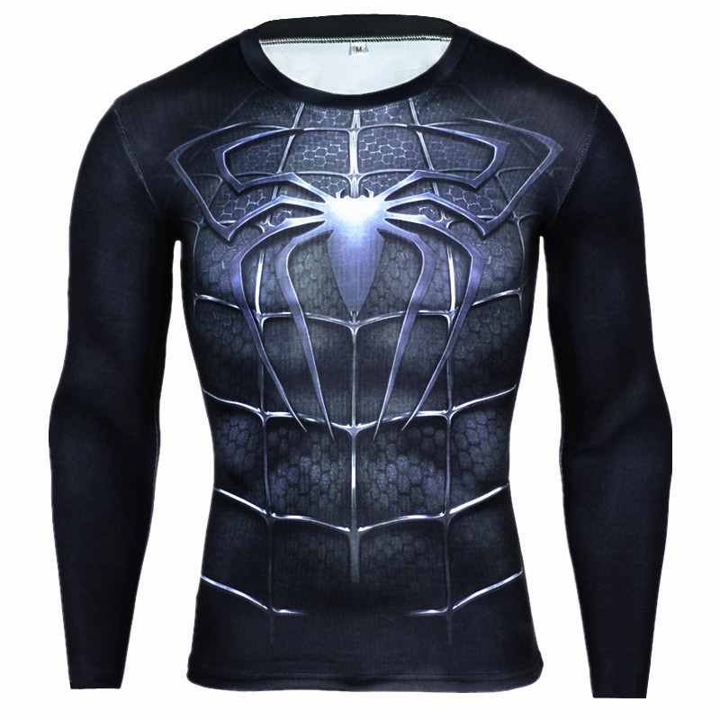 2017-T-shirts-Compression-Shirt-Crossfit-T-shirt-Men-Captain-America-Long-Sleeve-3D-T-shirt-Fitness--32709994431