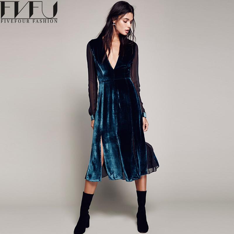 2018-New-Autumn-Summer-Dress-Women-Blue-Solid-Color-Loose-Shirt-Dress-Casual-Half-Sleeve-Square-Coll-32580985912