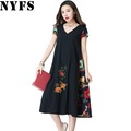 2018-New-Summer-dress-Fashion-women-Clothing-Loose-Plus-Size-sleeveless-Dress-Casual-Cotton-Linen-Su-32666401913