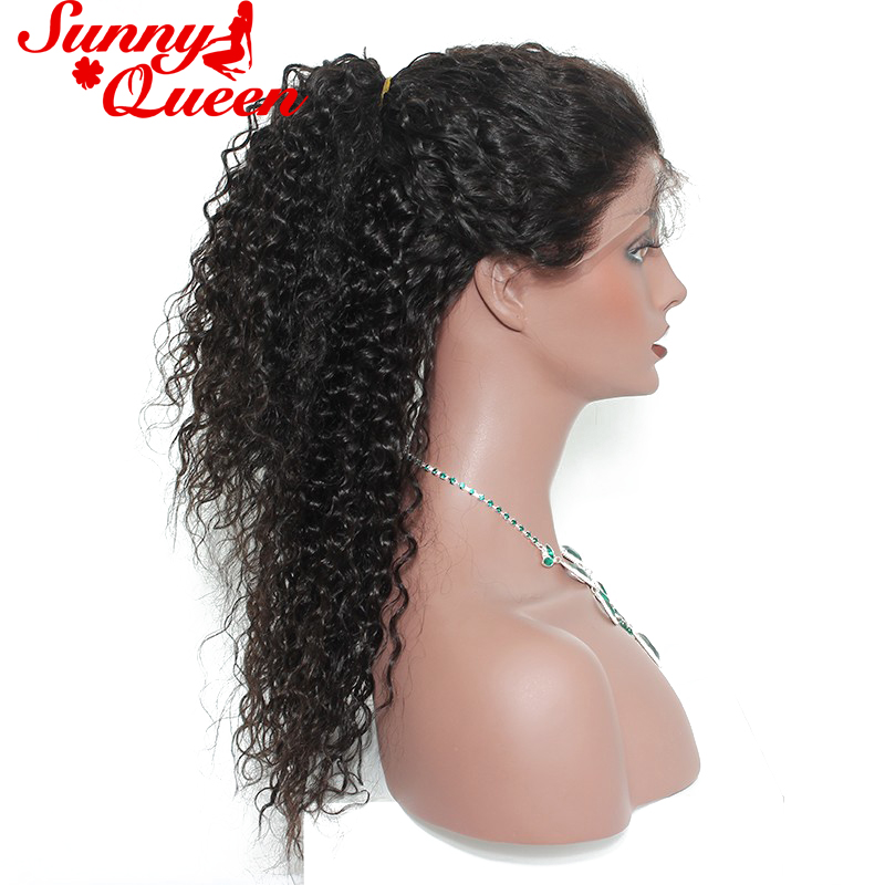 250-High-Density-Lace-Front-Human-Hair-Wigs-Malaysian-Curly-Frontal-Lace-Wig-12-24quot-Full-Lace-Hum-32555384447