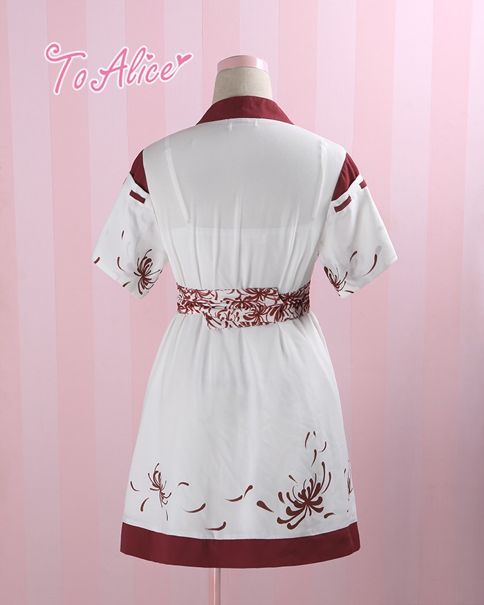 3way-Unique-Cute-Mori-Girls-Higanbana-Floral-Printing-Chinese-Style-Dress-Set-Summer-Short-Sleeves-B-32476620845
