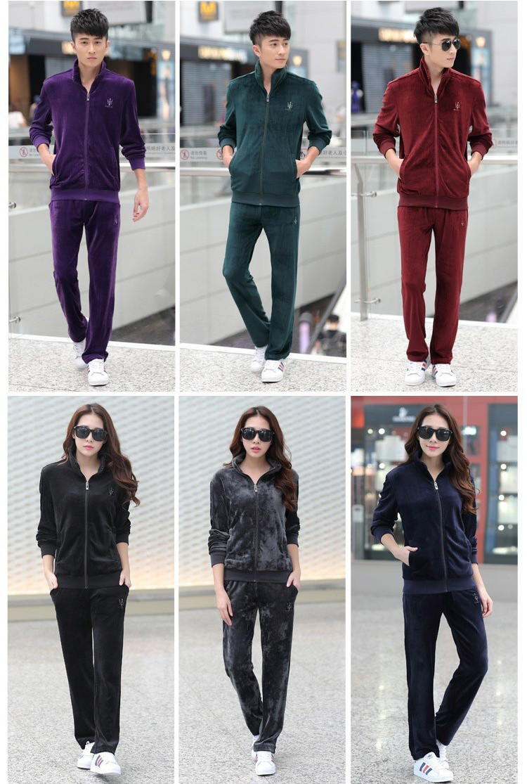 4XL-Spring-Autumn-Winter-Velvety-Warm-Casual-Tracksuits-Set-Men39s-Sportswear-Zipper-Jacket--Pant-2--32558327200