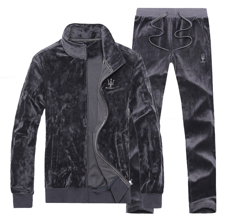 4XL-Spring-Autumn-Winter-Velvety-Warm-Casual-Tracksuits-Set-Men39s-Sportswear-Zipper-Jacket--Pant-2--32558327200