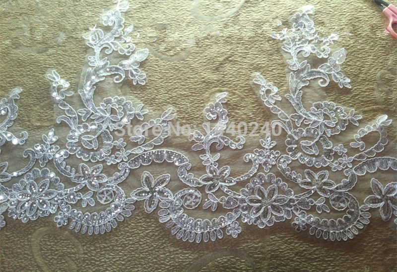 6---yard-Free-Shipping--Paillette-lace-Trim-wedding-DIY-dress-fabric-Dress--headdress-jewelry-costum-32267385544