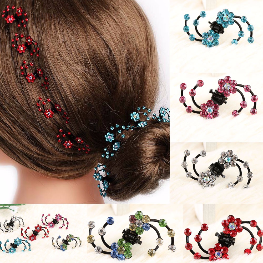 6Pcspack-Mini-Headwear-Rhinestone-Bridal-Hair-Claws-for-Women-Snowflake-Hair-Pins-and-Clips-Flower-G-32770658495