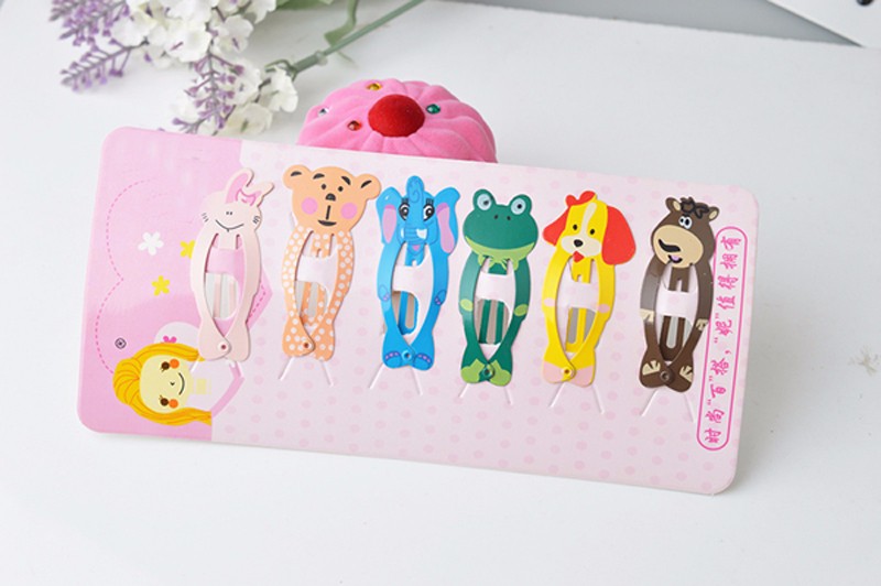 6pcs-lot-Fashion-Girl-Animal-Hairpin-headwear-kid39s-barrettes-Hair-clips-Jewelry-Snap-Clips-Childre-32633465317