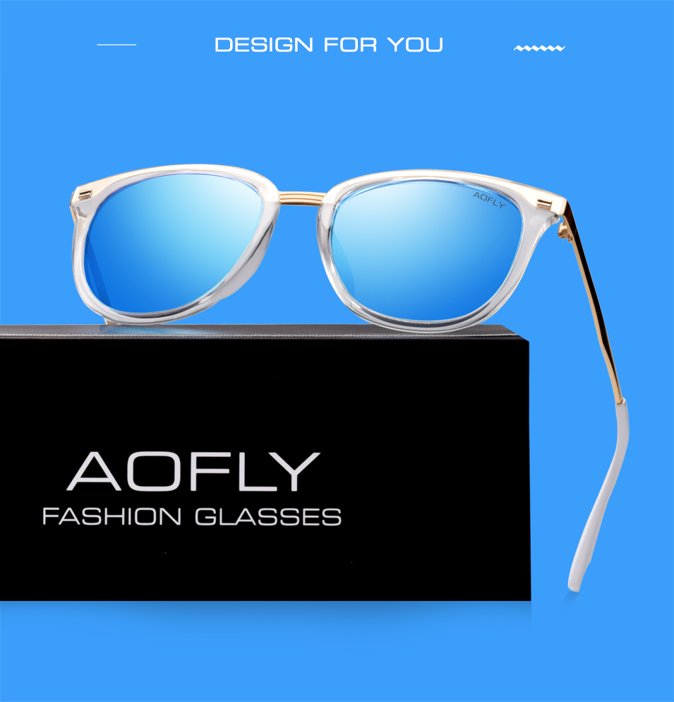 AOFLY-Fashion-Women39s-Polarized-Sunglasses-Vintage--Women-Brand-Designer-Shades-Eyewear-Accessories-32788330260