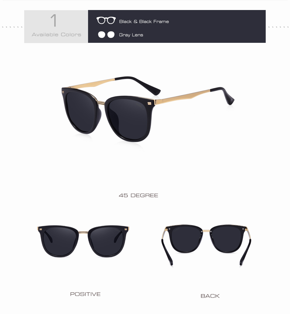 AOFLY-Fashion-Women39s-Polarized-Sunglasses-Vintage--Women-Brand-Designer-Shades-Eyewear-Accessories-32788330260