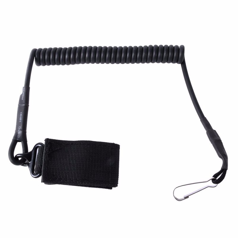 Airsoft-Tactical-Single-Point-Pistol-Handgun-Spring-Lanyard-Sling-Quick-Release-Shooting-Hunting-Str-32700757655