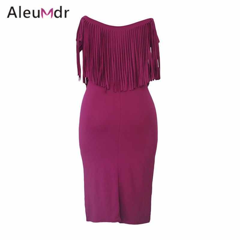 Aleumdr-Plus-Size-Women-Clothing-2017-Sexy-Off-The-Shoulder-Fringe-Tassel-Top-Summer-Midi-Dresses-LC-32655980686