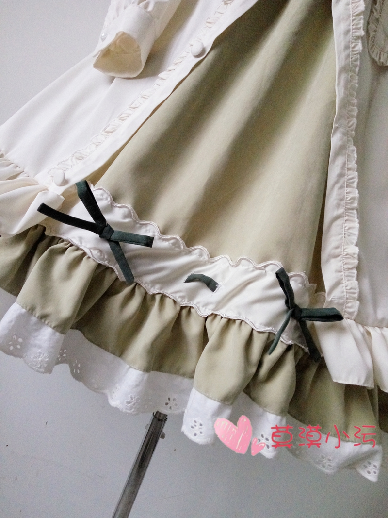 Anime-Card-Captor-Sakura-Cosplay-Style-Lolita-Dress-Sakura-amp-Tomoyo-Beige-amp-Purple-Knee-Length-C-32777958813