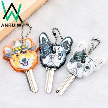 Anime-Silicone-Key-Cap-Cat-Minion-Key-Chain-Women-Bag-Charm-Key-Holder-Mickey-Key-Ring-Owl-Keychain--32353253667