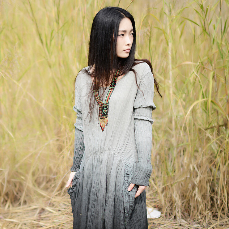 Autumn-elegant-literary-35cotton-65linen-loose-Mori-Girl-long-sleeve-dress-plus-size-dress-expansion-32564476157