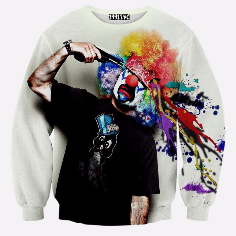 Autumnwinter-new-sweatshirt-men39s-fashion-3D-sweatshirt-novelty-gun-clown-printing-sudaderas-size-S-32481535412