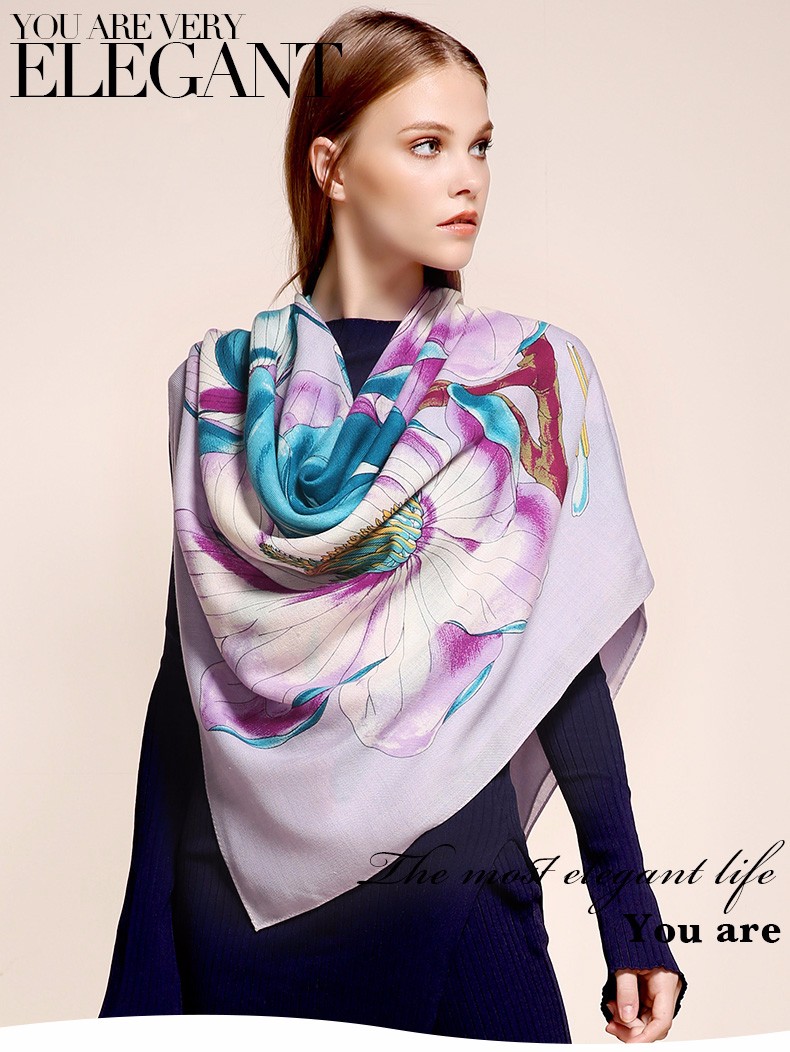 BAOSHIDI100-Wool-Winter-Scarf-Luxury-brand-scarfsElegant-scarves-womenInfinity-square-shawlWarm-deco-32722823937