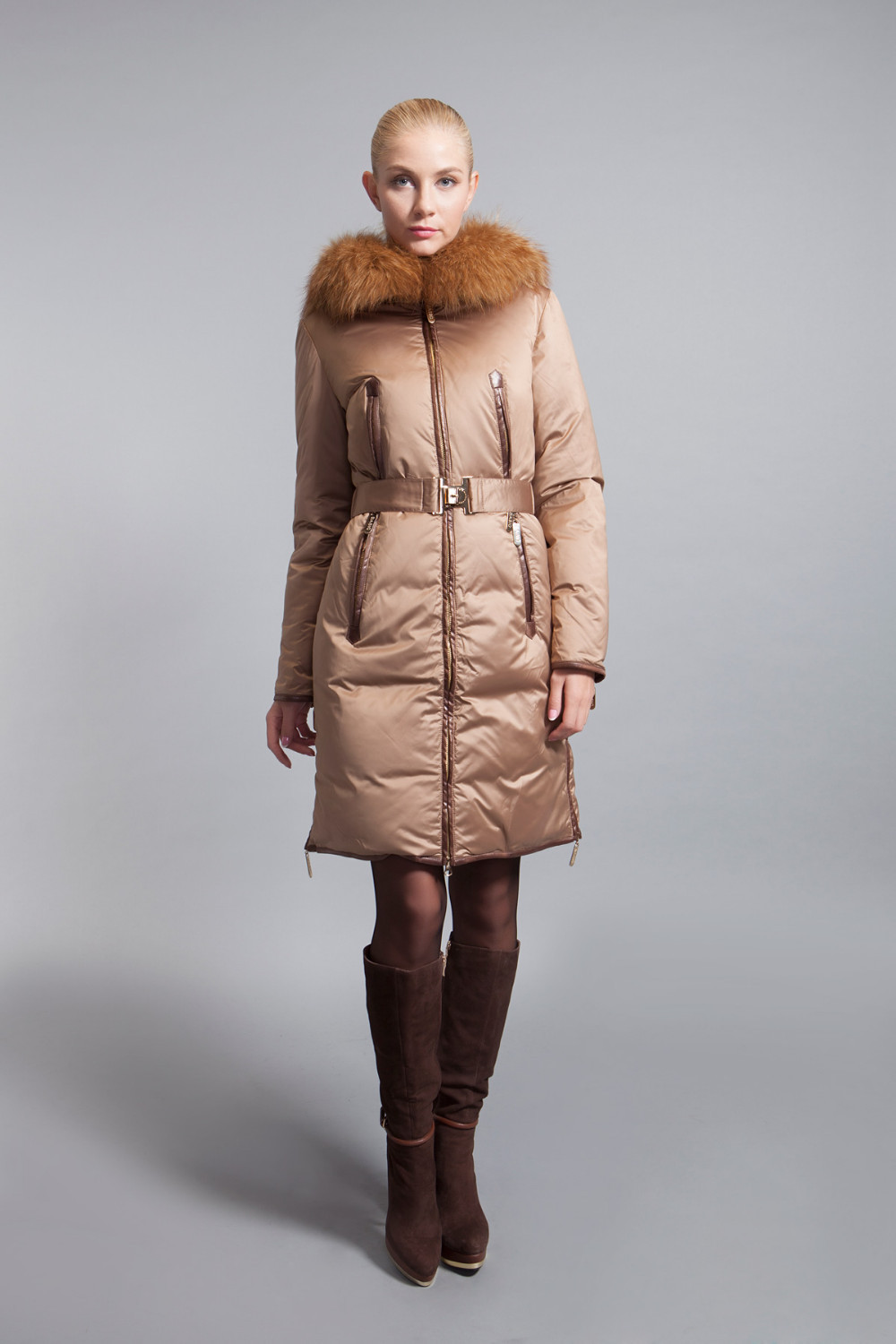 BASIC-EDITIONS-Genuine-Brand-Winter-Women-Long-Jackets-Raccoon-Fur-Hood-And-Belt-Women39s-Down-amp-P-32240385735