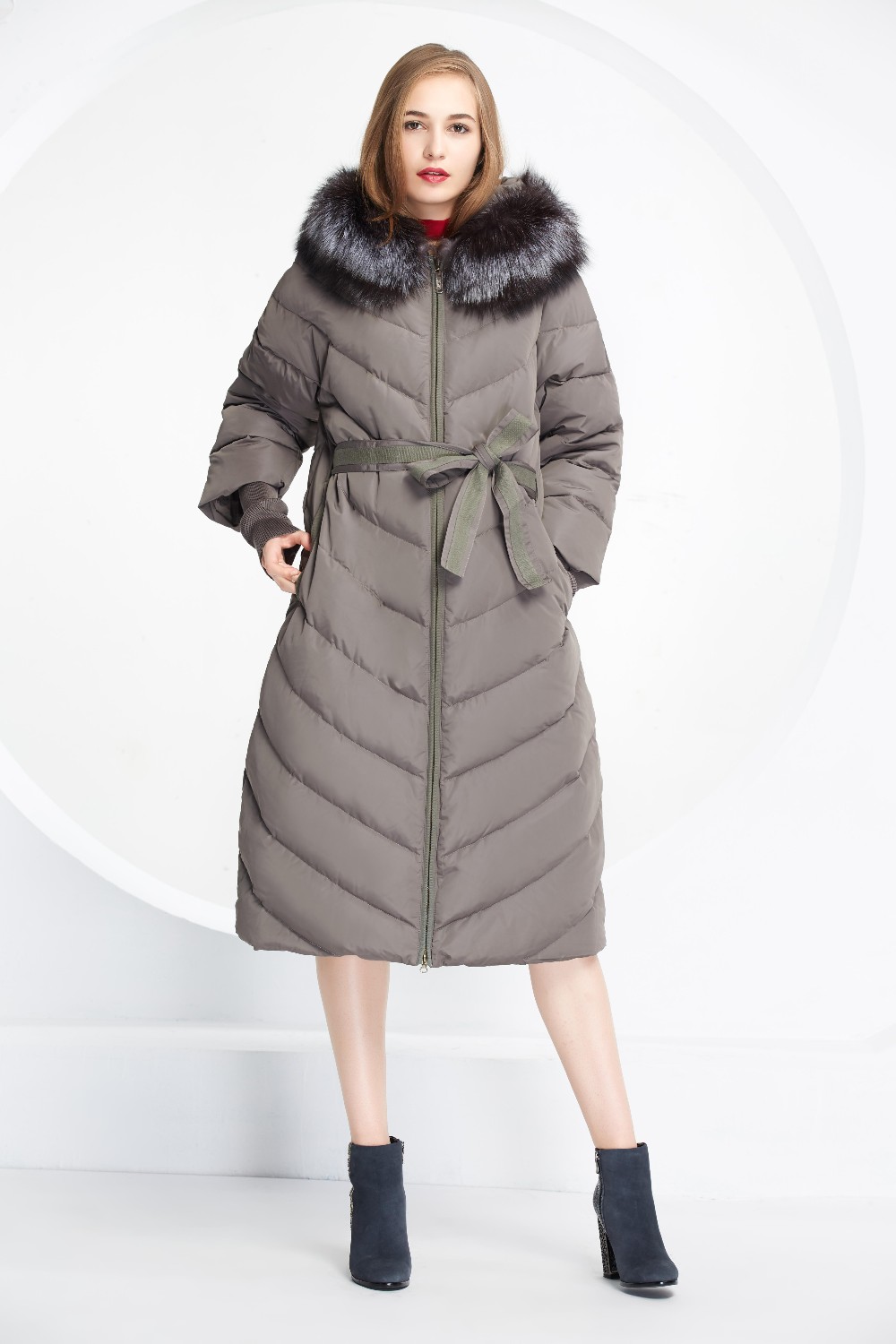 BASIC-EDITIONS-New-Winter-Long-Parka-Fox-Fur-Hood-Winter-Jacket-White-Duck-Down-Jackets-for-Womens-D-32238424963