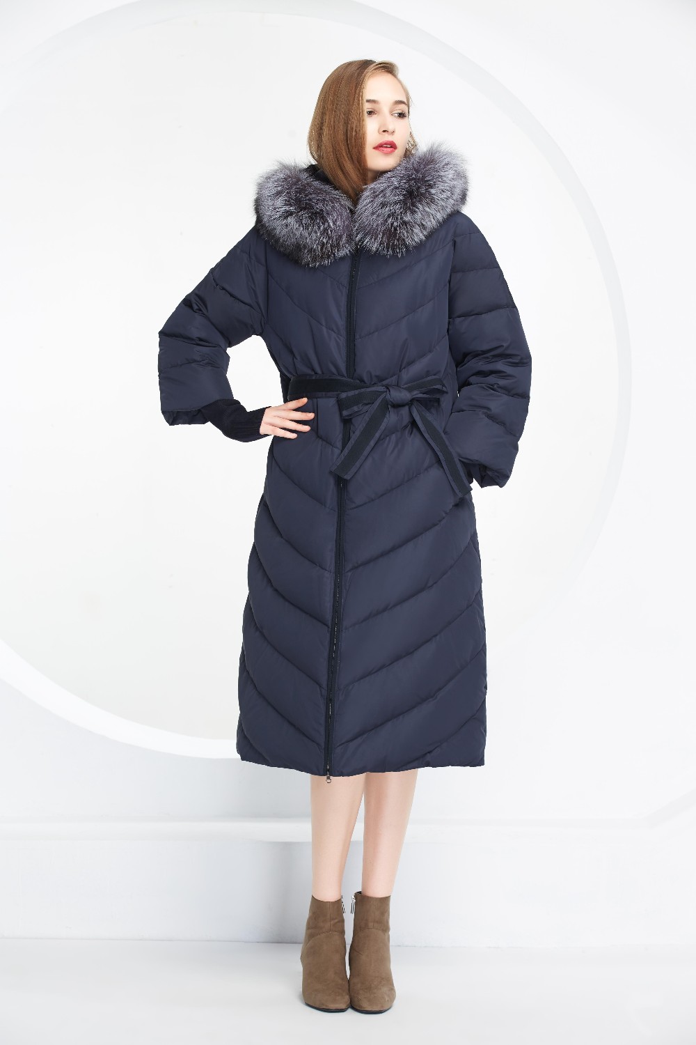 BASIC-EDITIONS-New-Winter-Long-Parka-Fox-Fur-Hood-Winter-Jacket-White-Duck-Down-Jackets-for-Womens-D-32238424963