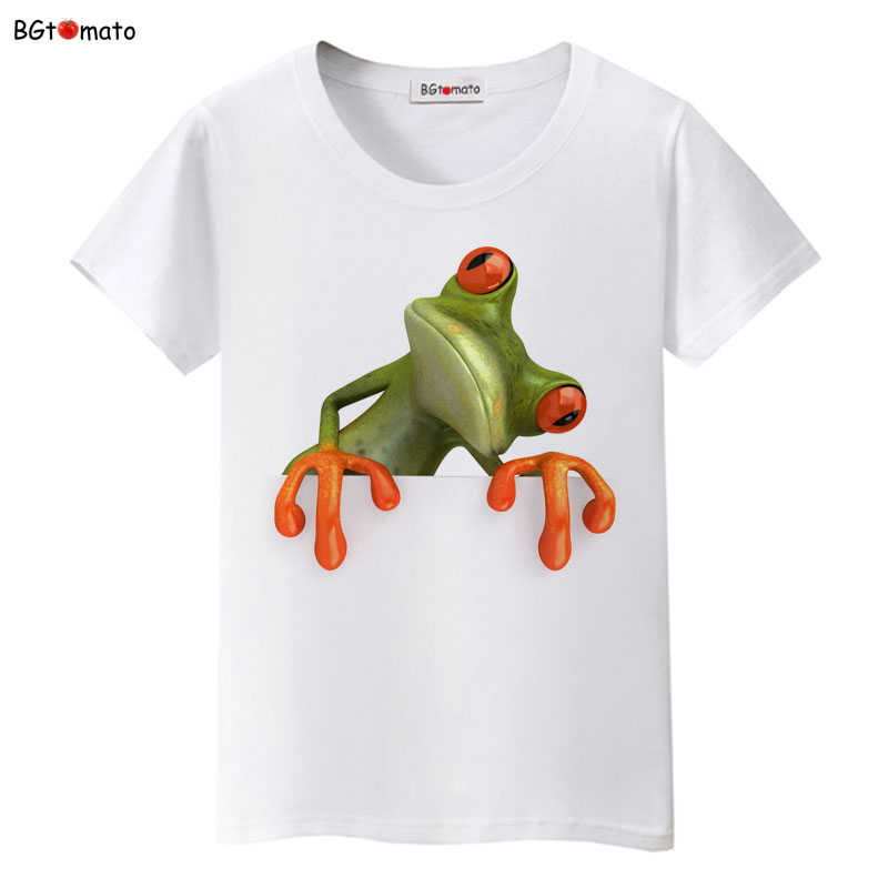 BGtomato-New-Naughty-Frog-3D-T-shirt-women-originality-lovely-cartoon-3D-shirts-Hot-sale-Brand-good--32404708469