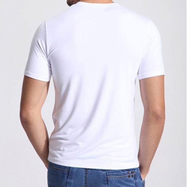 Bamboo-Fiber-Anti-sweat-smell-T-shirt-Summer-Breathable-High-quality-Men-Solid-V-Neck-Loose-Short-Sl-1932238028