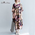 BelineRosa-2017-Plus-Size-Dresses-Summer-Cotton-and-Linen-Plaid-Dress-Clothes-for-Pregnant-Women-Fit-32792875718