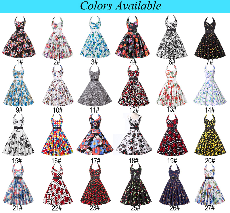 Belle-Poque-Audrey-Hepburn-Style-Vintage-Dresses-Summer-Plus-Size-Casual-Party-Robe-Rockabilly-Flora-32648496336