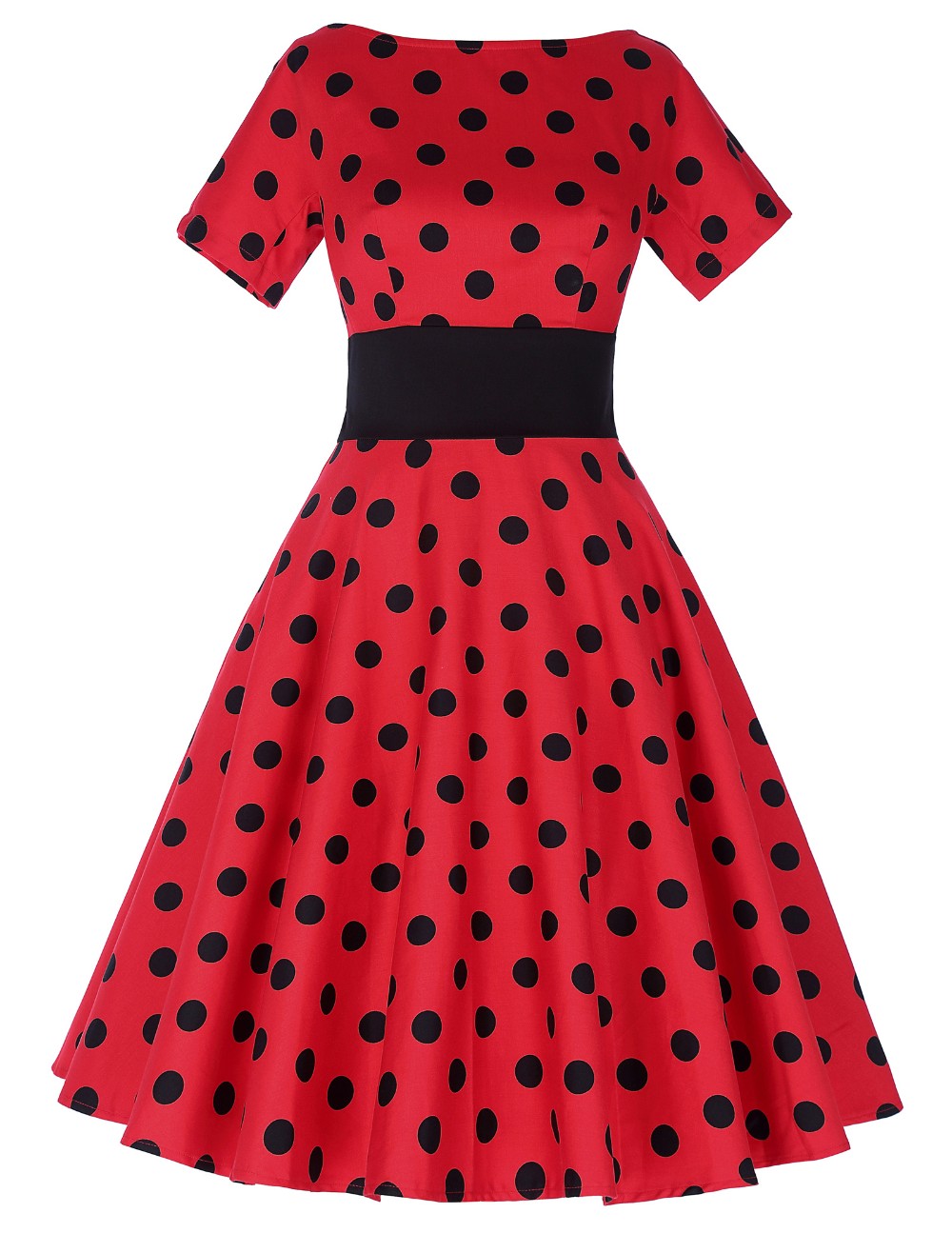 Belle-Poque-Vintage-Polka-Dot-Dress-Short-Sleeve-O-Neck-Plus-Size-Wear-Female-robe-Vintage-50s-Retro-32764004765