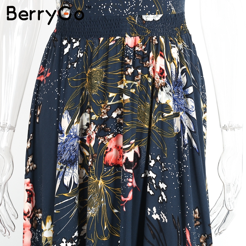 BerryGo-Halter-floral-long-dress-Women-Christmas-chic-backless-evening-party-maxi-dress-Hollow-out-s-32778697527