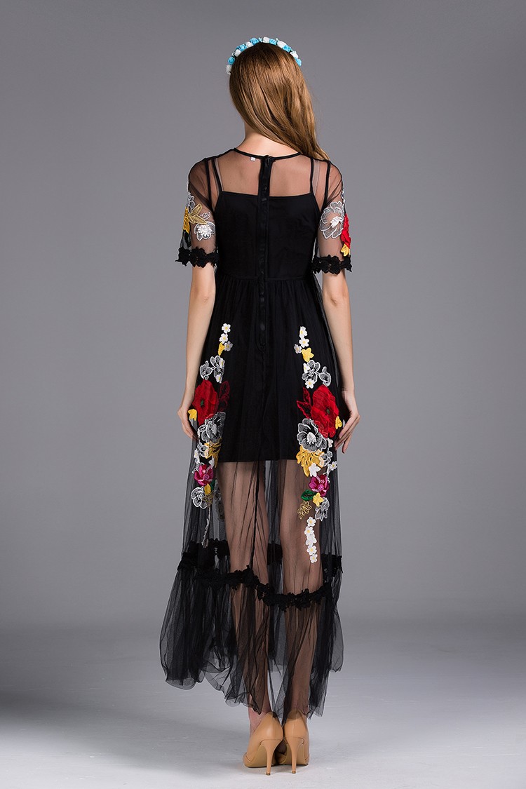 Black-Sexy-Dress-Embroidery-Flowers-Mesh-XXL-Summer-Early-Spring-Short-Sleeve-Translucent-2017-Fashi-32613396749