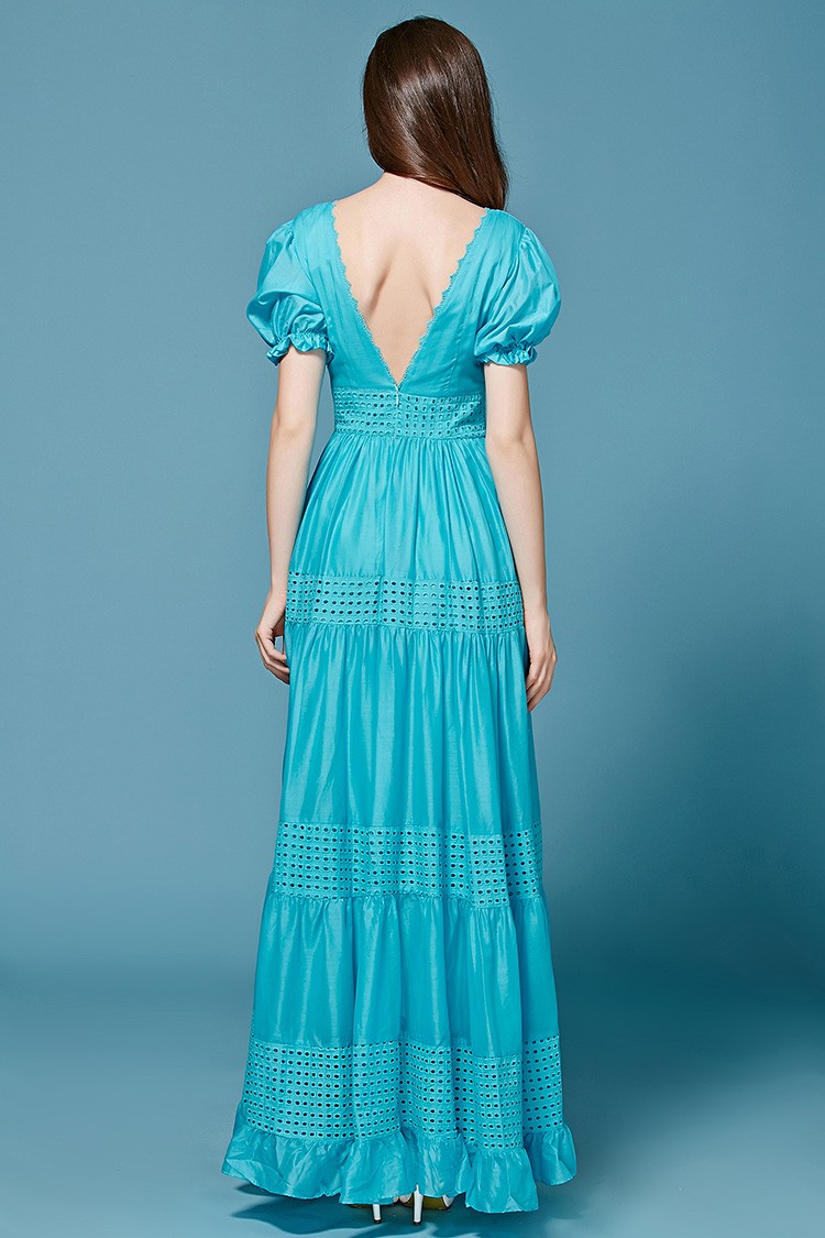 Bohemian-Dress-High-Quality-2017-New-Fashion-Summer-Long-Dress-Short-Sleeve-Hollow-out-Green-Blue-Co-32613246750