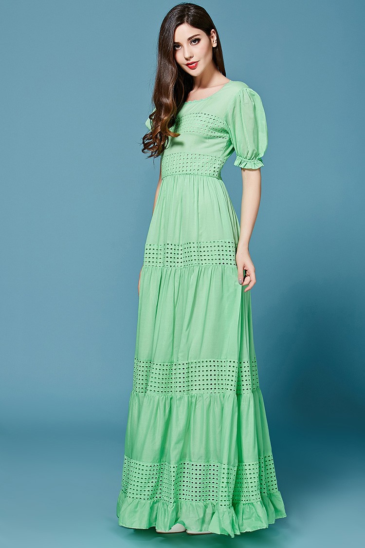 Bohemian-Dress-High-Quality-2017-New-Fashion-Summer-Long-Dress-Short-Sleeve-Hollow-out-Green-Blue-Co-32613246750