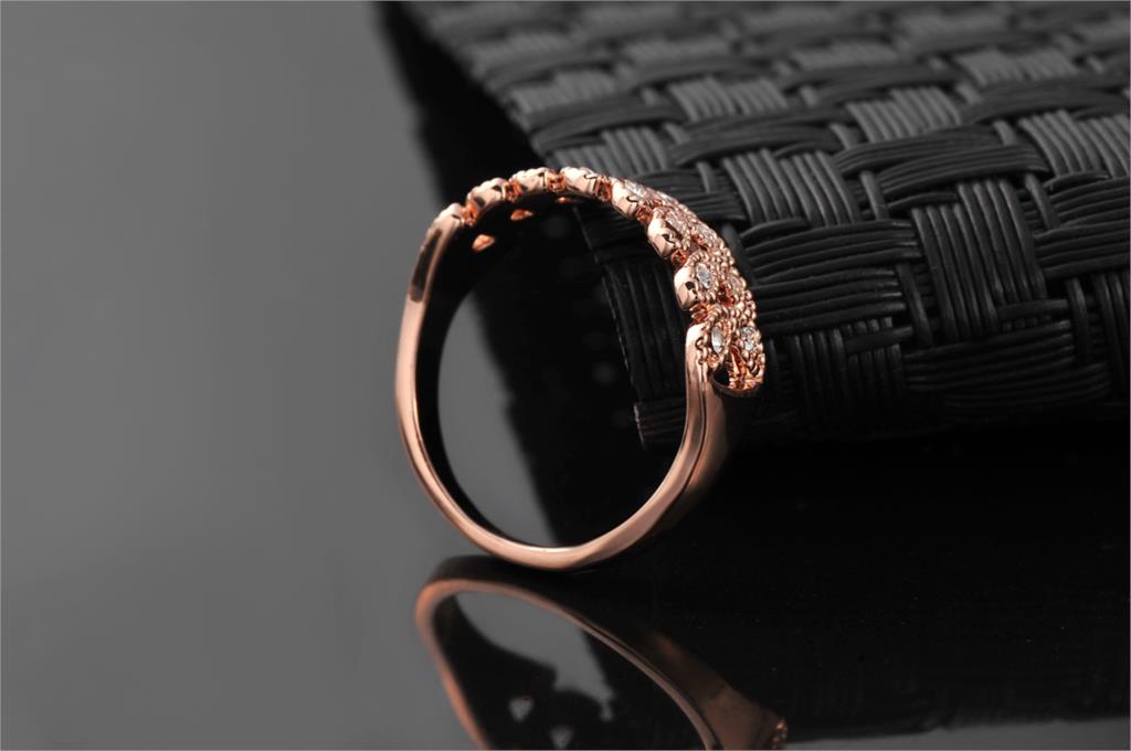 Brand-TracysWing-Rings-for-women-Genuine-Austrian-Crystal-18KRGP-Rose-Gold-Color-Vintage-Rings--New--1569467965