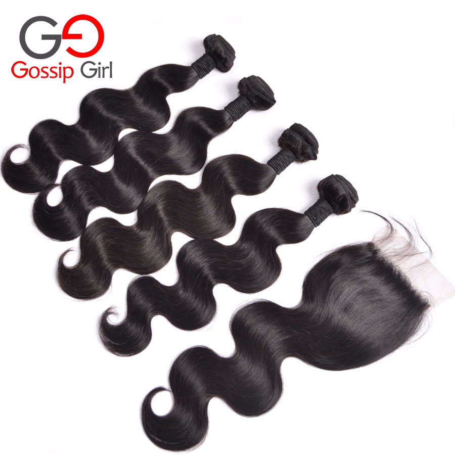 Brazilian-Body-Wave-With-Closure-3-Bundles-With-Closure-7A-Brazilian-Virgin-Hair-With-Closure-Human--32308175225