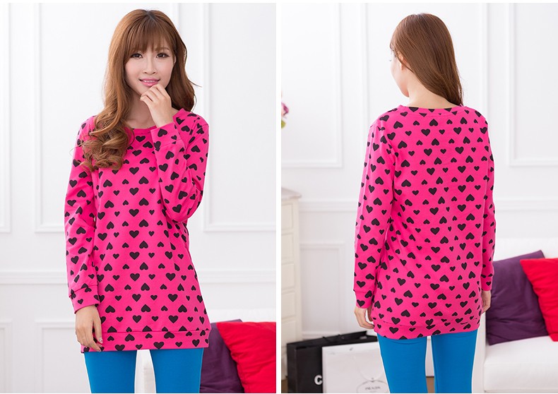 Breastfeeding-Clothes-For-Pregnant-Women-Solid-Casual-printing-Long-Sleeve-Maternity-Dresses-Wear-Co-32780764009