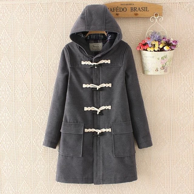 British-Style-Women-Duffle-Coat-Long-Woolen-Coat-Horn-Button-Hooded-Collar-Woolen-Overcoat-Wide-Wais-32508661203