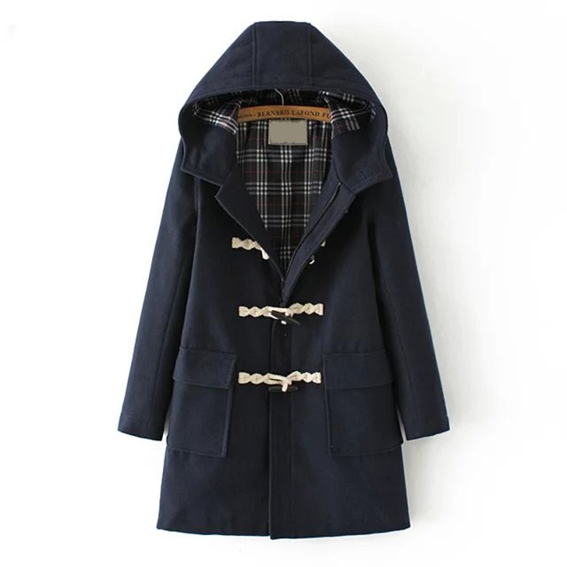 British-Style-Women-Duffle-Coat-Long-Woolen-Coat-Horn-Button-Hooded-Collar-Woolen-Overcoat-Wide-Wais-32508661203