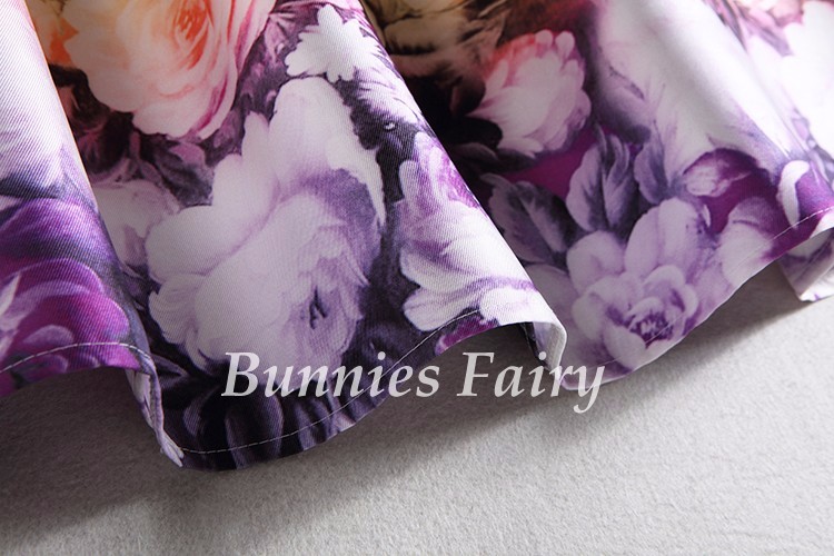 BunniesFairy-Brand-2017-Spring-New-Women-Dress-Runway-Vintage-Fantasy-Flower-Floral-Print-Robe-High--32774600490