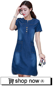 CHICD-Summer-Style-Loose-Short-Sleeve-Women-Denim-Jeans-Dress-O-Neck-Washed-Beaded-Elegant-Evening-P-2045748489