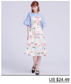 CHICING-High-Street-Women-Chiffon-Hollow-Out-Floral-Printed-Sun-Flower-Fish-Tail-Dress-2017-Retro-Ne-32786853730