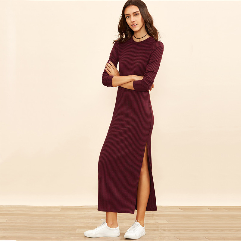 COLROVIE-2016-Winter-Dresses-for-Women-European-Style-Women-Fall-Dresses-Burgundy-Long-Sleeve-High-S-32750353694