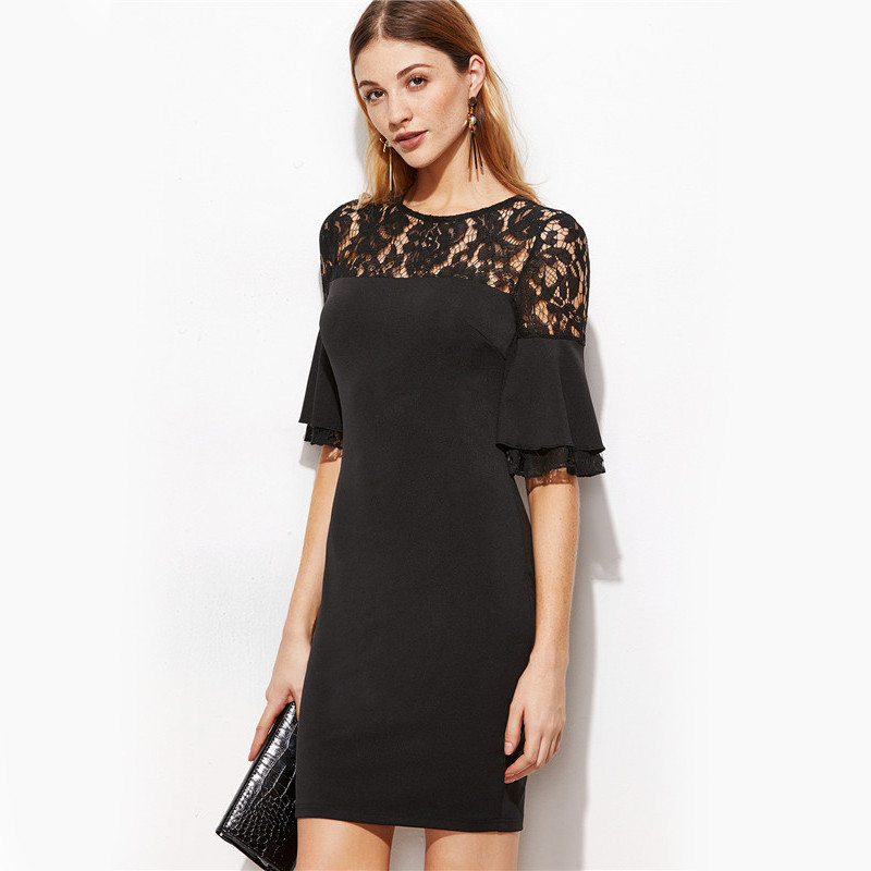 COLROVIE-Fashion-Dress-for-Women-Clothing-Elegant-Dresses-Designer-Dress-Black-Sheer-Lace-Neck-Ruffl-32778196331