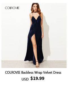 COLROVIE-Sexy-Club-Dresses-New-Arrival-Slip-Dress-Burgundy-Surplice-Front-Ruched-High-Slit-Velvet-Ca-32791492249