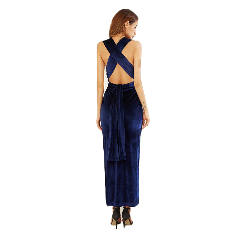 COLROVIE-Womens-Sexy-Dresses-Party-Night-Club-Dress-Elegant-Dress-Sexy-Blue-High-Slit-Velvet-Convert-32751038516