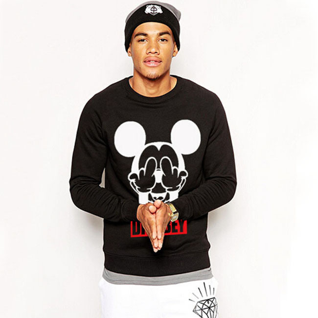 CUTE-MICKEY-1928-GRAPHIC-STYLE-MENS-fleece-SWEATSHIRTS-PYERX--ASAP-Rocky---Hoodies-outers-coat-32614419501