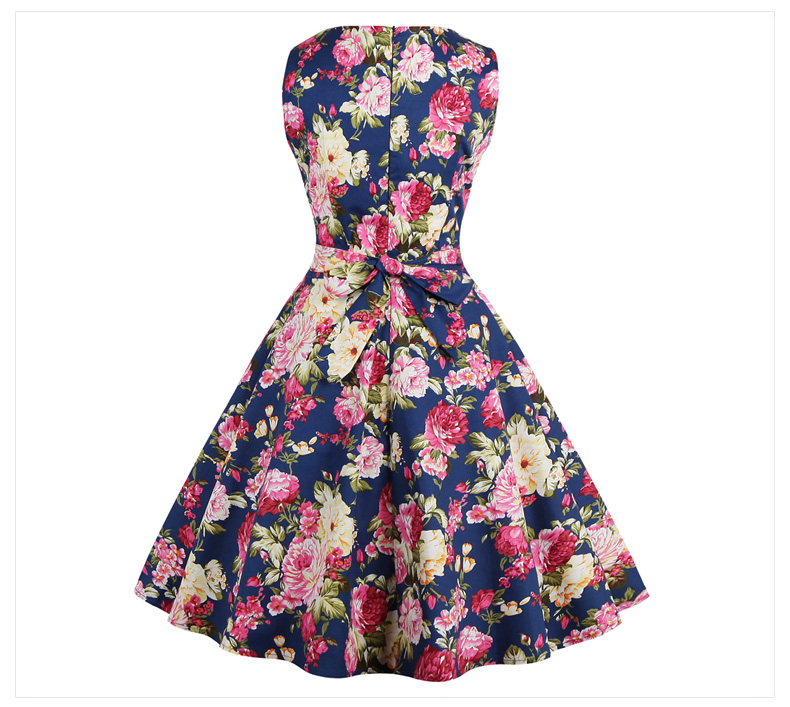 Charmian-Women39s-Summer-Dress-Floral-Print-Retro-Vintage-Dress-Elegant-195039s-Hepburn-Style-Casual-32697158501