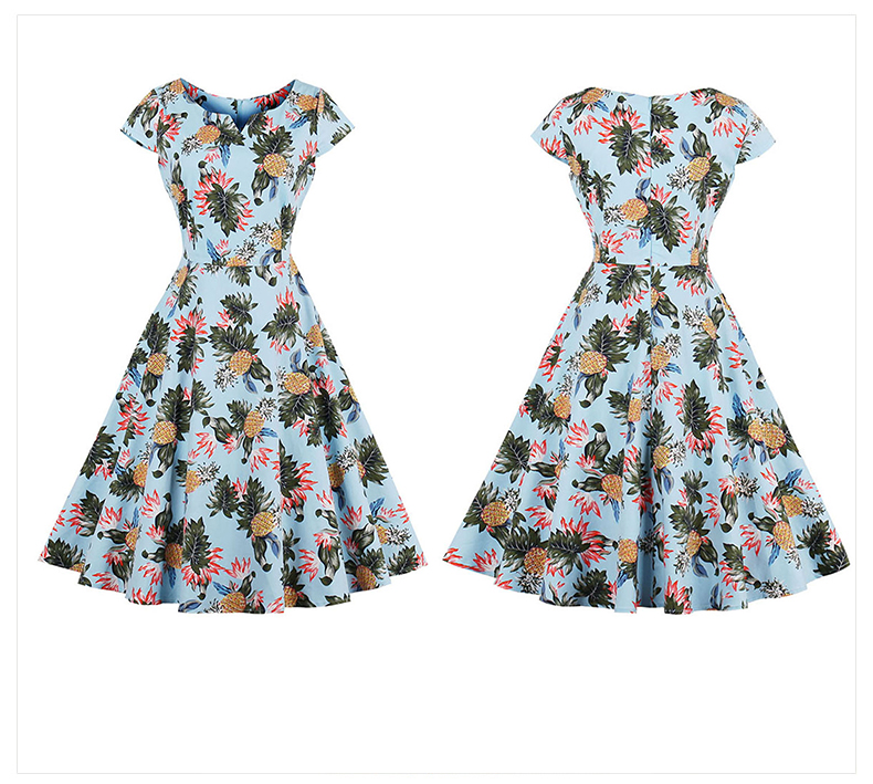 Charmian-Women39s-Summer-Dress-Plus-Size-Sexy-Vintage-Dress-Audrey-Hepburn-Rockabilly-Swing-Dress-Ca-32747557695